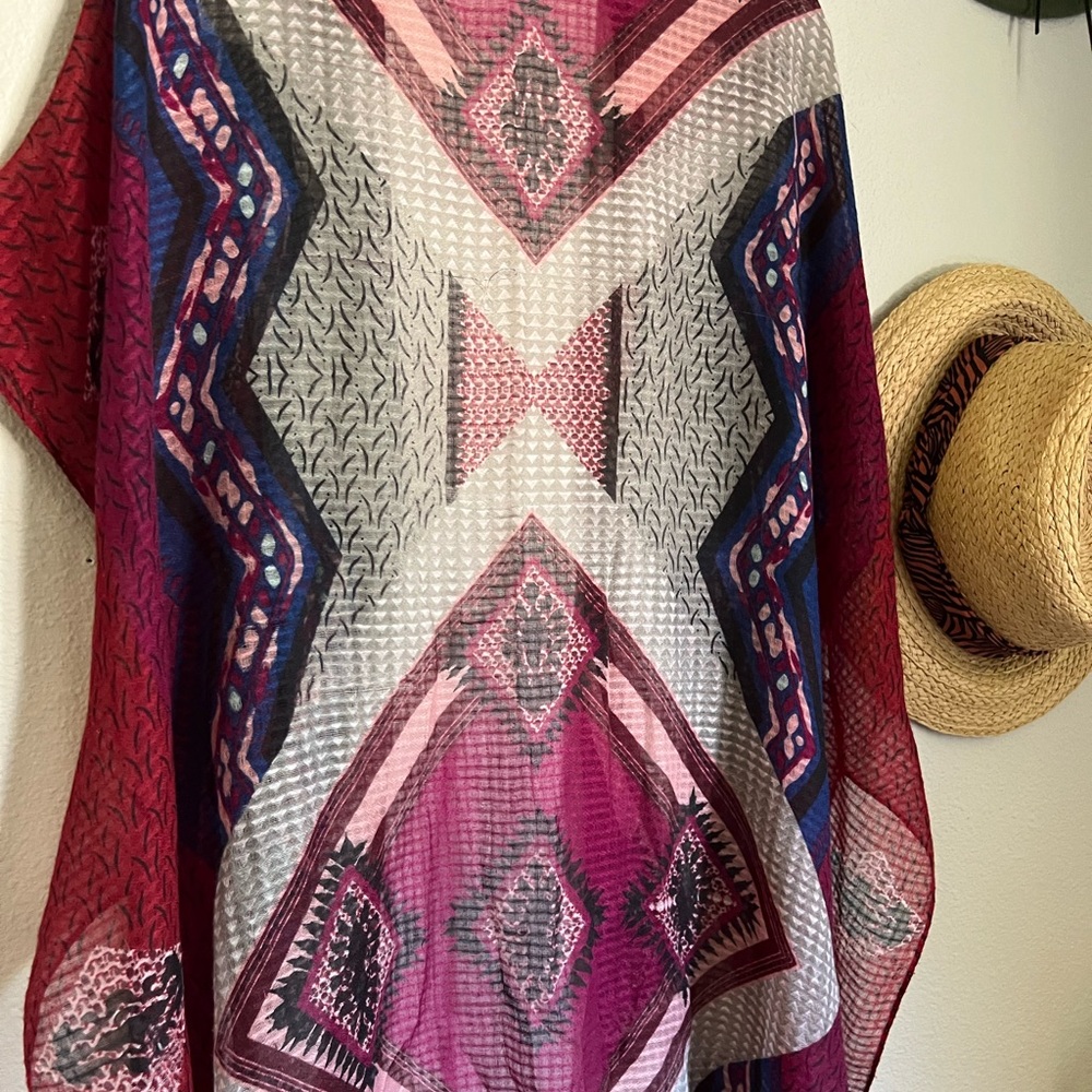 Flowing Open Shawl